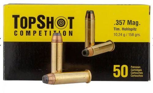 TOPSHOT, .357mag HP, 50er Packung