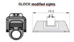 Glock Gen5 Kunst. 6,5 Std  Kimme modified  #16