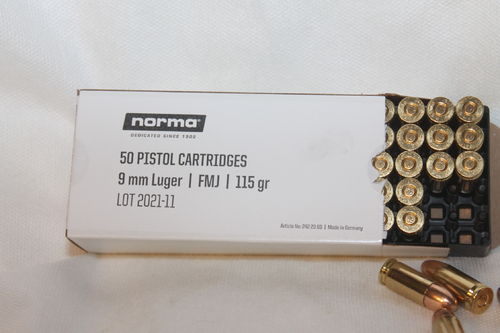 NORMA   9x19  VLM 50er Packung